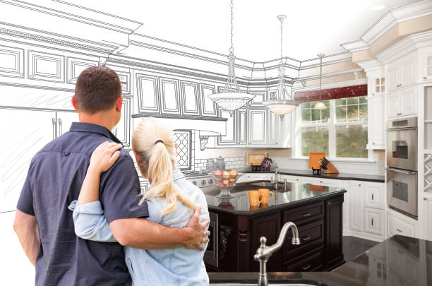 Professional Cabinet Installation technician working in Dennison, OH